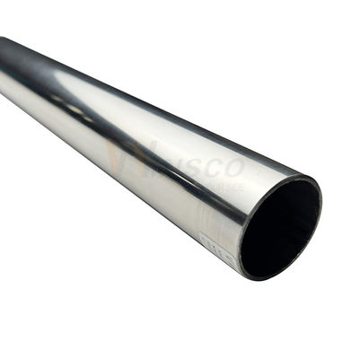 42.4mm OD Mirror Inox Railing Tube 0.8mm-3.0mm Ketebalan Satin SUS 201 304 316 Stainless Steel Round Pipe