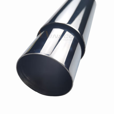 0.8mm-3.0mm Ketebalan Satin Inox Handrail Pipe SS 201 304 316 Mirror 48.3mm OD stainless steel Round Tube