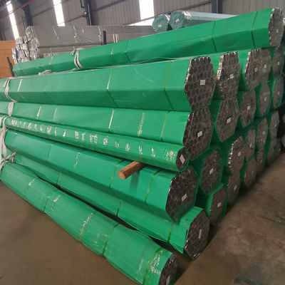 63.5mm 2 1/2' SS 201 304 316 Stainless Steel Round Tube Permukaan Satin 1.2mm-3.5mm Ketebalan Inox Pipe Welded Mirror