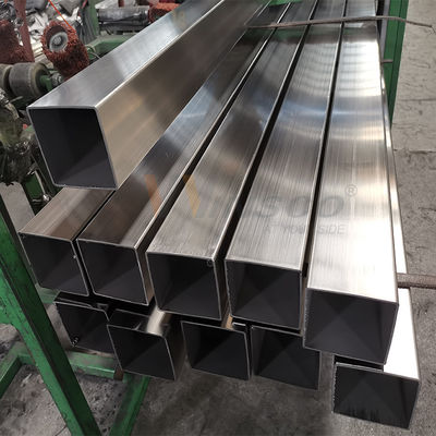 0.6mm-3.5mm Ketebalan Mirror Satin Surface 201 304 316 Grade 30mmx30mm Stainless Steel Inox Square Tube Pipe