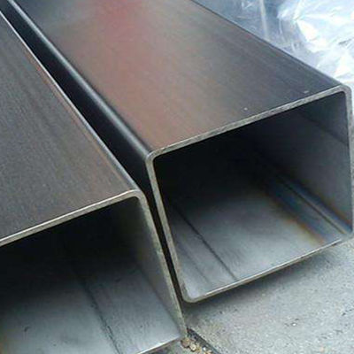 201 304 316 Grade Inox Welded Tube 100mmx100mm Ukuran Besar Stainless Steel Square Pipe 1.5mm-5.0mm Ketebalan