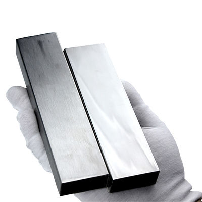 25mmx13mm Ukuran SS 201 304 316 Inoks Pipa persegi panjang 2' 'x 1/2'' 0,4mm-2,0mm Ketebalan Stainless Steel Flat Pipe