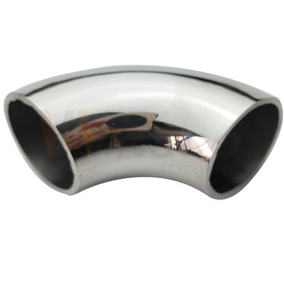 Fittings Baluster Inoks Satin Fin Polishing 201 304 316 Grade 25.4mm 1'' Dia 66mm Arc Stainless Steel 90 derajat siku