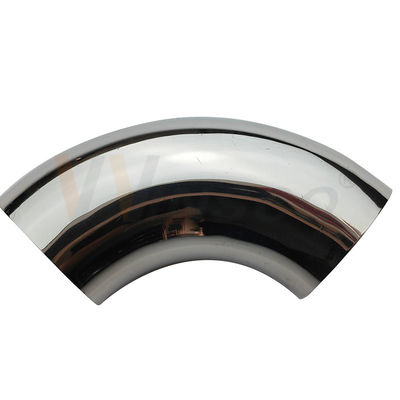 AISI 201 304 316 Mirror Satin Inox Pipe Connector 1 1/2' 38.1mm OD Riling Baja Ringan siku 98mm 120mm Arc
