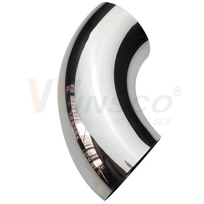 AISI 201 304 316 Mirror Satin 76.2mm 3 Inch OD Stainless Steel Handrail siku 1.2mm-2.0mm Tepi