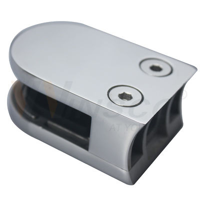 D Bentuk Clip Tangga Inox Kelas 304 316 Clamp Kaca Baja Rinsing Untuk 38.1mm 42.4mm 48.3mm 2' Round Railing