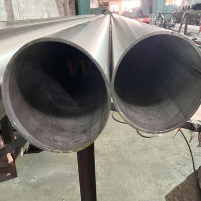 Winsco Metal AISI 201 304 316 Tube Inoks Ukuran Besar Diameter 325mm Pipa Bulat Ber dinding tebal Stainless Steel