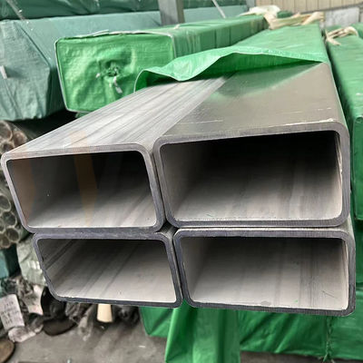 Korosi tahan ukuran besar dilas Inox Metal Pipe 201 304 316 Kelas 150mmx300mm Stainless Steel Tube persegi panjang