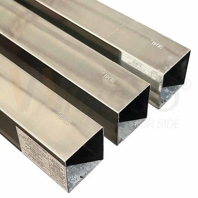 Ketahanan Korosi Winsco Metal Inox Pipa Las 304L Berkualitas Baja Berkualitas Bulat persegi panjang Tabung
