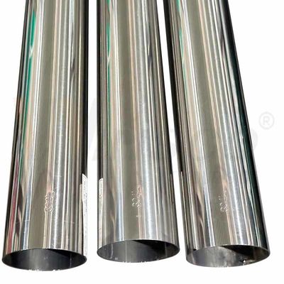 Ketahanan Korosi Winsco Metal Inox Pipa Las 304L Berkualitas Baja Berkualitas Bulat persegi panjang Tabung