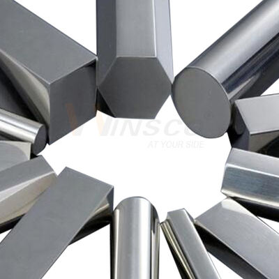Spesifikasi lengkap SUS 201 304 316 Grade Inox Rod Round Suqare Flat Hexagon Angle Channel Shape Stainless Steel Bar
