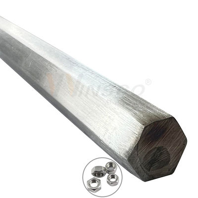 Pabrik Acero Bar Inoxidable AISI 201 304 316 Solid Shaft Pengelasan Stainless Steel Hexagon Rod