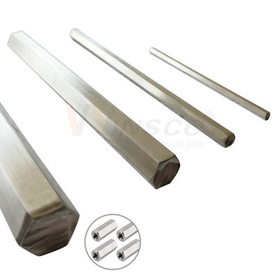 Pabrik Acero Bar Inoxidable AISI 201 304 316 Solid Shaft Pengelasan Stainless Steel Hexagon Rod