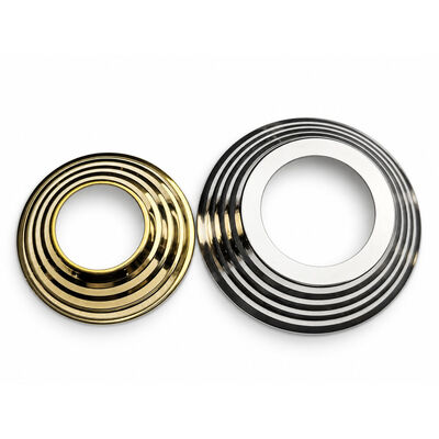 SS 201 304 Inox Stiar Parts Perak Emas Baja Ringan Baja Ringan Cover Untuk 19mm 1'' 2' 63.5mm Bulat Newel Post
