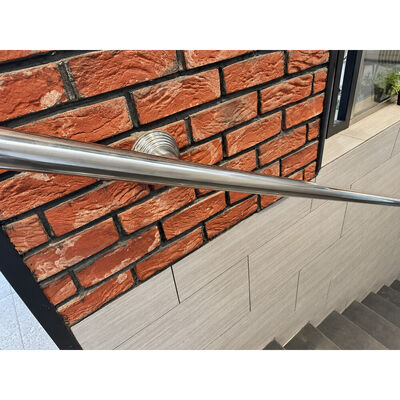SS 201 304 Inox Stiar Parts Perak Emas Baja Ringan Baja Ringan Cover Untuk 19mm 1'' 2' 63.5mm Bulat Newel Post