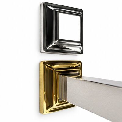 201/304 Lapisan dasar pos persegi stainless steel untuk Arab Saudi