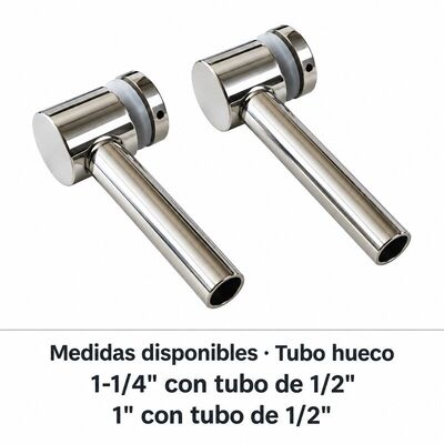 Bangunan kaca stainless steel untuk sistem pagar.