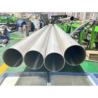 Tabung bulat stainless steel inox berdiameter besar 127mm berdinding tebal SUS201/304/316. Tahan korosi & berkekuatan tinggi untuk peralatan medis, kedirgantaraan, dan proyek lingkungan yang keras.