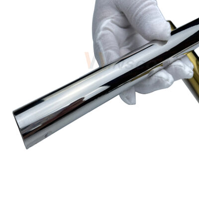 Pipa Bulat Stainless Steel Diameter 35mm dengan Ketebalan Dinding 0.4-3.0mm dan Finishing Cermin Satin