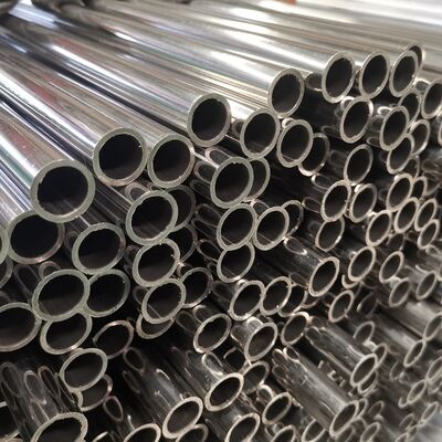 19 mm Inox Metal Pipe TP 201 304 316 Lantai cermin satin 0,4mm-1,5mm Ketebalan dinding 5/8 'Stainless Steel Round Tube