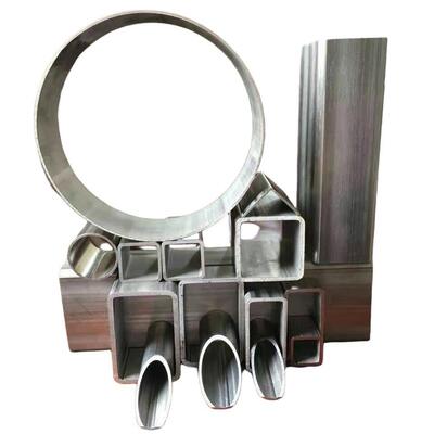 Pemrosesan Non Standar Pipa Stainless Steel Diameter Besar Tp 201 304 316 Round Square Rectangular Industrial Thick