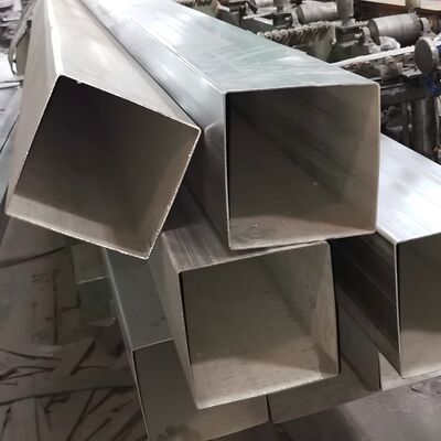 10×10mm sampai 200×200mm Stainless Steel Square & Tubes persegi panjang dengan ketebalan dinding 1,5-5,0mm untuk Konstruksi & Railing