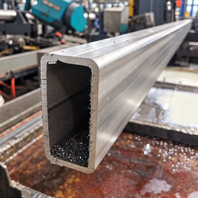 Korosi tahan ukuran besar dilas Inox Metal Pipe 201 304 316 Kelas 150mmx300mm Stainless Steel Tube persegi panjang