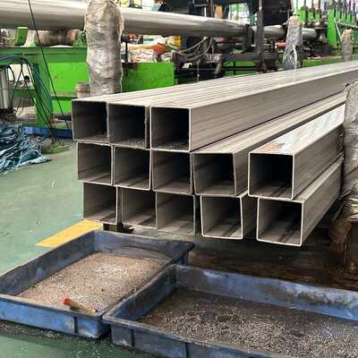 Biaya Lebih Rendah 201 304 316 Kelas Inoks Tabung Square Mirror noda Selesai 200mmx200mm Ukuran Besar Stainless Steel Pipe
