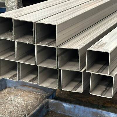Biaya Lebih Rendah 201 304 316 Kelas Inoks Tabung Square Mirror noda Selesai 200mmx200mm Ukuran Besar Stainless Steel Pipe