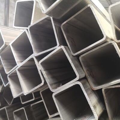 Biaya Lebih Rendah 201 304 316 Kelas Inoks Tabung Square Mirror noda Selesai 200mmx200mm Ukuran Besar Stainless Steel Pipe