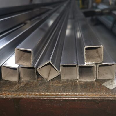 0.6mm-3.5mm Ketebalan Mirror Satin Surface 201 304 316 Grade 30mmx30mm Stainless Steel Inox Square Tube Pipe