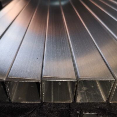 SUS 201 304 316 Mirror Satin Finished Inox Welded Pipe 0.7mm-3.5mm Ketebalan Stainless Steel Square Tube 40mmx40mm