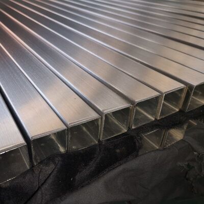 SUS 201 304 316 Mirror Satin Finished Inox Welded Pipe 0.7mm-3.5mm Ketebalan Stainless Steel Square Tube 40mmx40mm