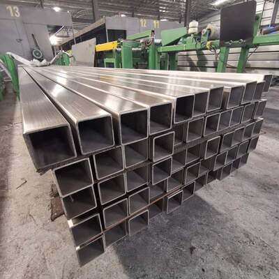 SUS 201 304 316 Mirror Satin Finished Inox Welded Pipe 0.7mm-3.5mm Ketebalan Stainless Steel Square Tube 40mmx40mm
