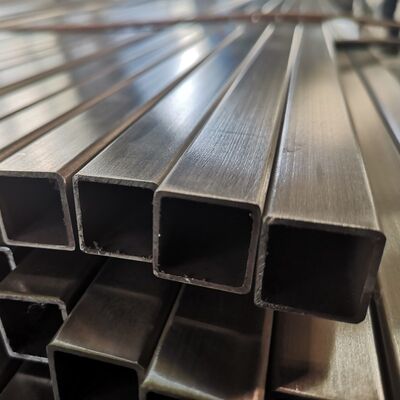 SUS 201 304 316 Mirror Satin Finished Inox Welded Pipe 0.7mm-3.5mm Ketebalan Stainless Steel Square Tube 40mmx40mm