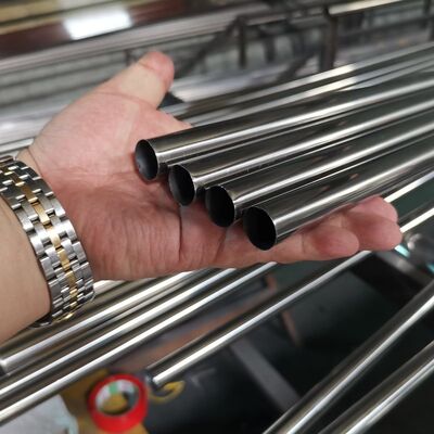 0.4mm-2.0mm Ketebalan 3/4' 'Innox Round Tube 201 304 316 Grade 19.1mm Mirror Satin Finish Stainless Steel Pipe