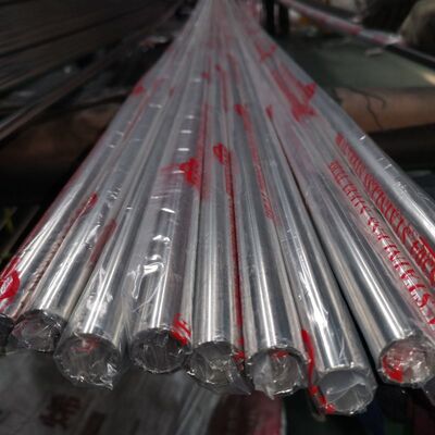 SUS 201 304 316 Mirror Satin Finish 1 1/2 'Stainless Steel Round Tube 0.4mm-3.0mm Tembok Ketebalan Inox Railing Pipe 38.1mm