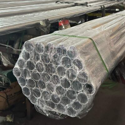 SUS 201 304 316 Mirror Satin Finish 1 1/2 'Stainless Steel Round Tube 0.4mm-3.0mm Tembok Ketebalan Inox Railing Pipe 38.1mm