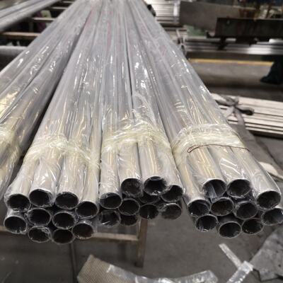 42.4mm OD Mirror Inox Railing Tube 0.8mm-3.0mm Ketebalan Satin SUS 201 304 316 Stainless Steel Round Pipe