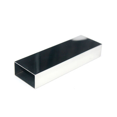 AISI 201 304 316 Inox Railing Pipe 0.5mm-2.7mm Thcikenss 20mmx40mm Stainless Steel Tube persegi panjang