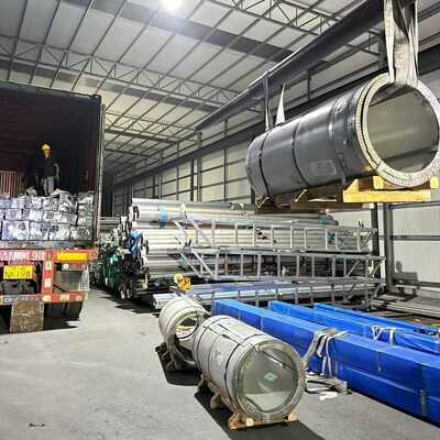 Resistensi suhu tinggi 159mm tabung las stainless steel AISI201 304 316 Diameter besar bulat baja tahan karat pipa dinding tebal