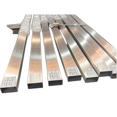 40×20×1.2mm 304 Stainless Steel Tube persegi panjang