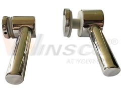 Pemegang kaca stainless steel dengan Tube Soporte para Vidrio