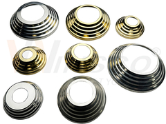 Tutup dasar pegangan baja tahan karat