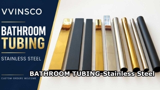 Tabung Stainless Steel untuk Rangka Kamar Mandi, Rak Handuk & Penutup Kamar Mandi | VVINSCO