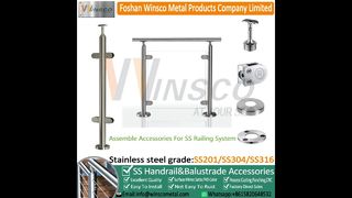 AKSESORIS TANGGA STAINLESS STEEL WINSCO