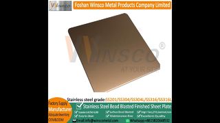 Winsco Disikat perunggu merah Plating Lembaran Baja Tahan Karat Antik Menghitam#logam #viralshort#fypage