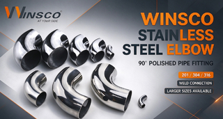 Pemasangan Pipa Siku Stainless Steel Dipoles 90 Derajat di Kelas 201/304/316