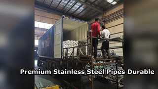 Solusi Tahan Lama Pipa Persegi Panjang Stainless Steel Premium