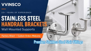 Penyangga Pegangan Dinding Stainless Steel | VVINSCO Pabrik Langsung